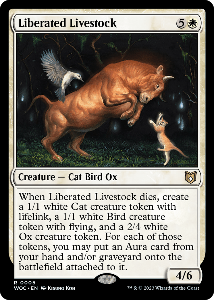 Liberated Livestock [Wilds of Eldraine Commander] | Grognard Games