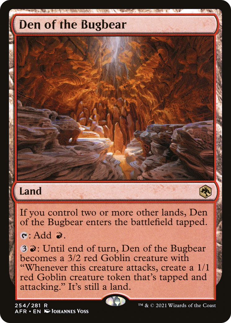 Den of the Bugbear [Dungeons & Dragons: Adventures in the Forgotten Realms] | Grognard Games