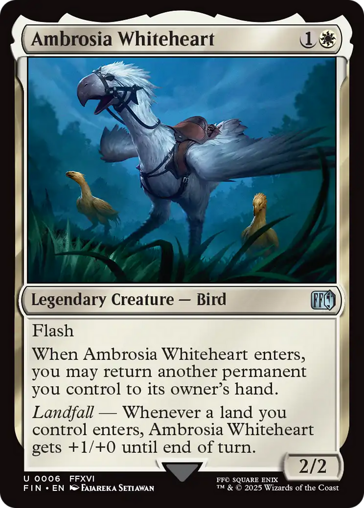 Ambrosia Whiteheart (FIN-006) - FINAL FANTASY | Grognard Games