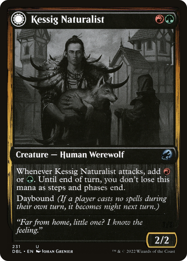Kessig Naturalist // Lord of the Ulvenwald [Innistrad: Double Feature] | Grognard Games