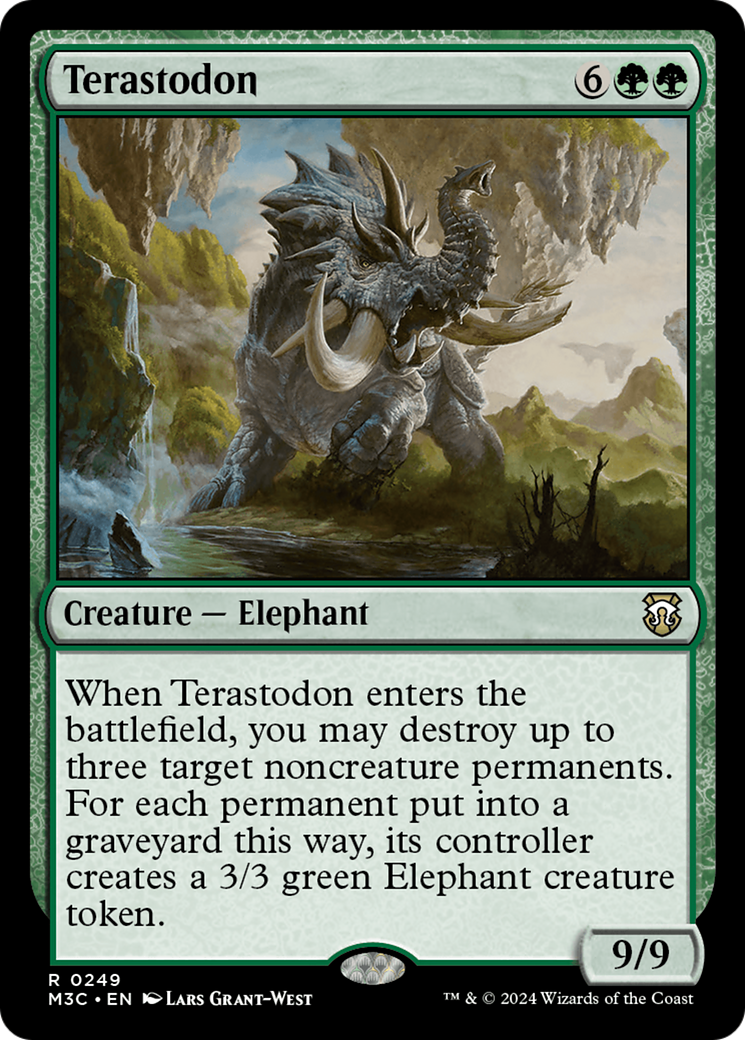 Terastodon (M3C-249) - Modern Horizons 3 Commander Foil | Grognard Games