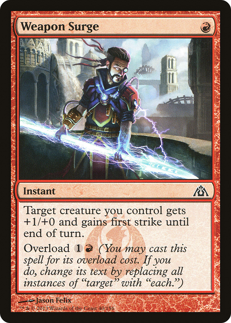 Weapon Surge [Dragon's Maze] | Grognard Games