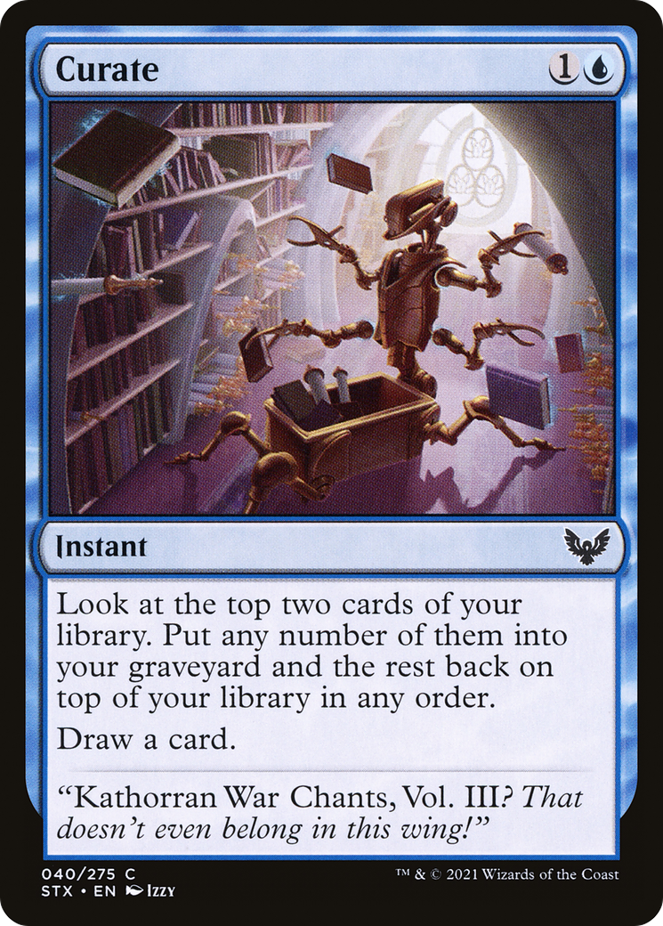 Curate [Strixhaven: School of Mages] | Grognard Games
