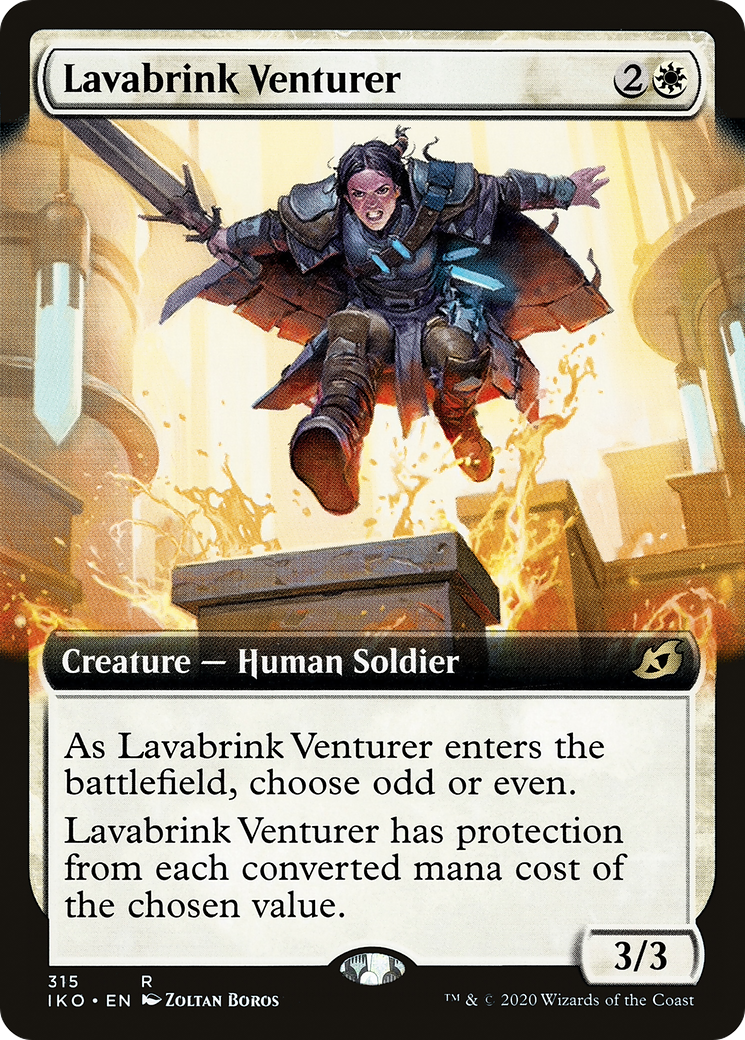 Lavabrink Venturer (Extended Art) [Ikoria: Lair of Behemoths] | Grognard Games