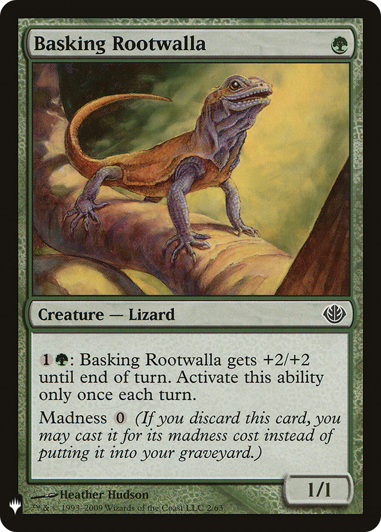 Basking Rootwalla [Mystery Booster] | Grognard Games