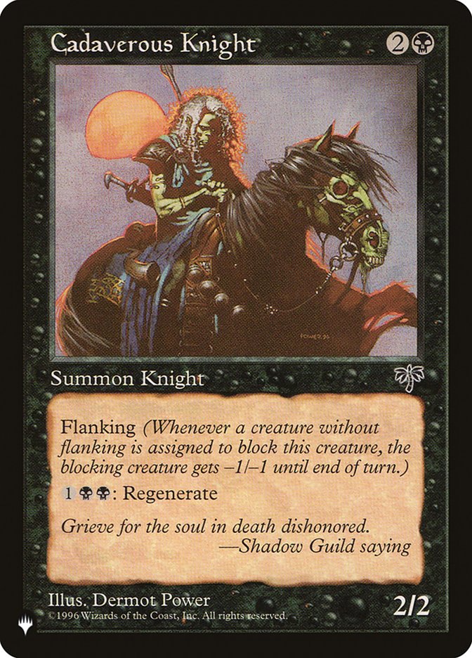 Cadaverous Knight [The List] | Grognard Games