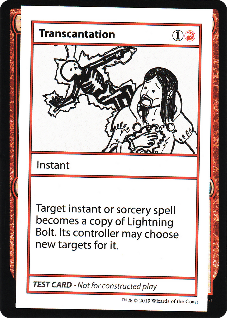 Transcantation (2021 Edition) [Mystery Booster Playtest Cards] | Grognard Games