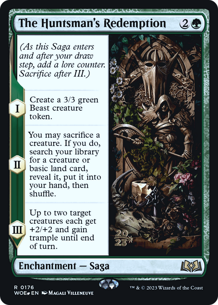 The Huntsman's Redemption [Wilds of Eldraine Prerelease Promos] | Grognard Games