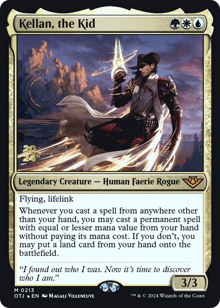 Kellan, the Kid [Outlaws of Thunder Junction Prerelease Promos] | Grognard Games
