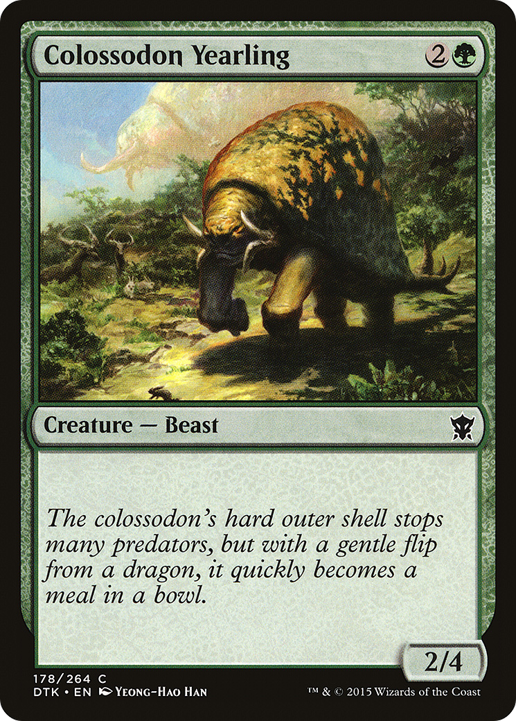 Colossodon Yearling [Dragons of Tarkir] | Grognard Games