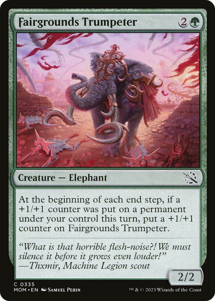 Fairgrounds Trumpeter [March of the Machine] | Grognard Games