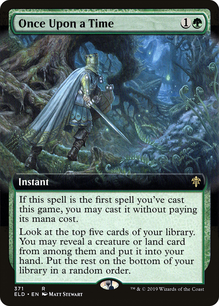 Once Upon a Time (Extended) [Throne of Eldraine] | Grognard Games