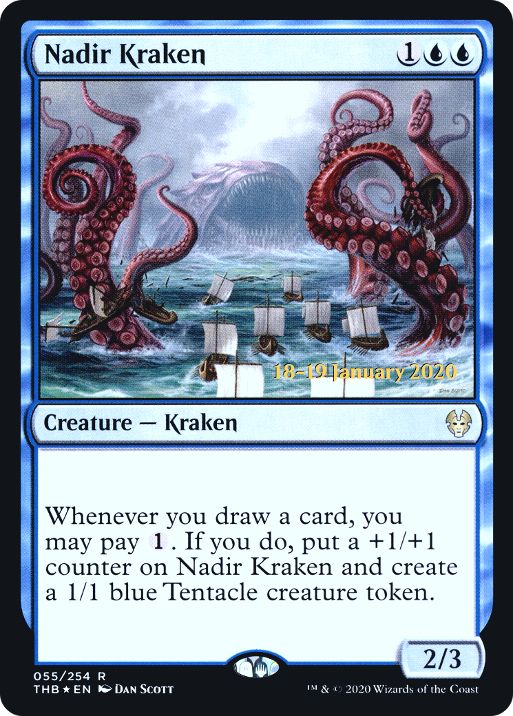 Nadir Kraken [Theros Beyond Death Prerelease Promos] | Grognard Games