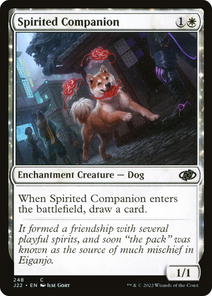 Spirited Companion [Jumpstart 2022] | Grognard Games