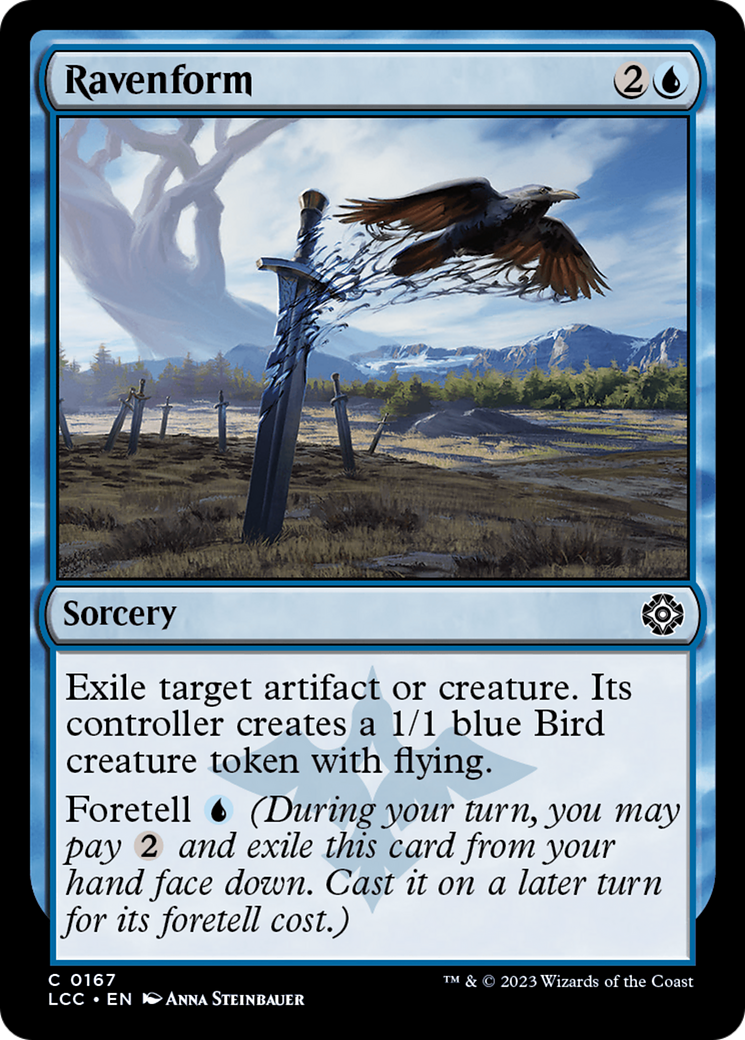 Ravenform [The Lost Caverns of Ixalan Commander] | Grognard Games