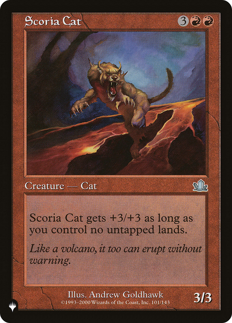 Scoria Cat [The List] | Grognard Games