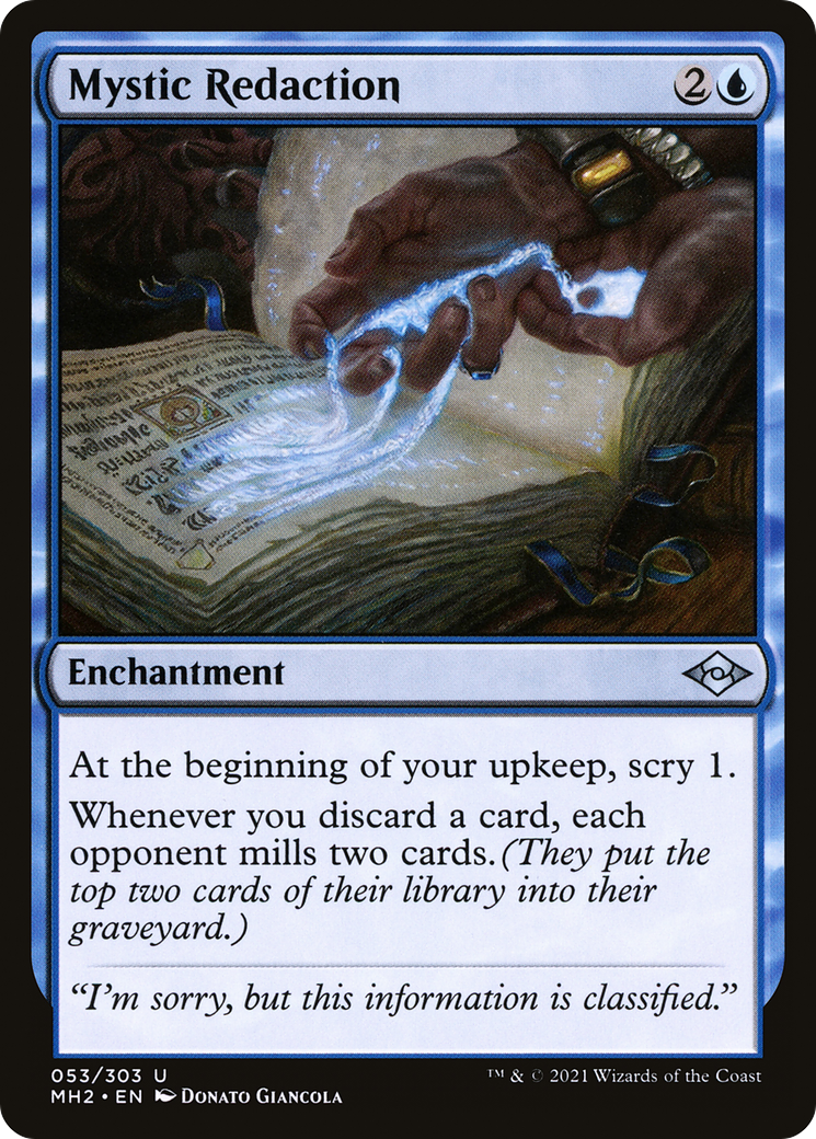 Mystic Redaction [Modern Horizons 2] | Grognard Games