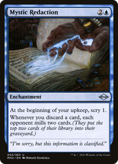 Mystic Redaction [Modern Horizons 2] | Grognard Games