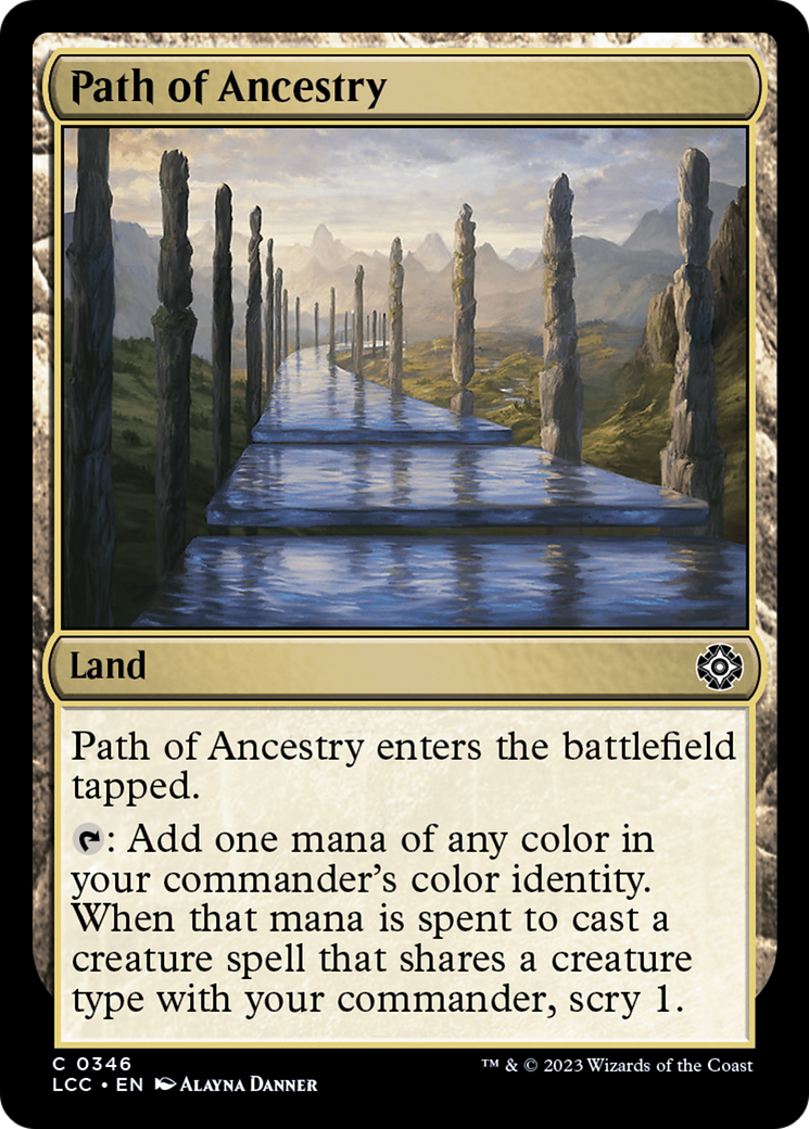 Path of Ancestry [The Lost Caverns of Ixalan Commander] | Grognard Games