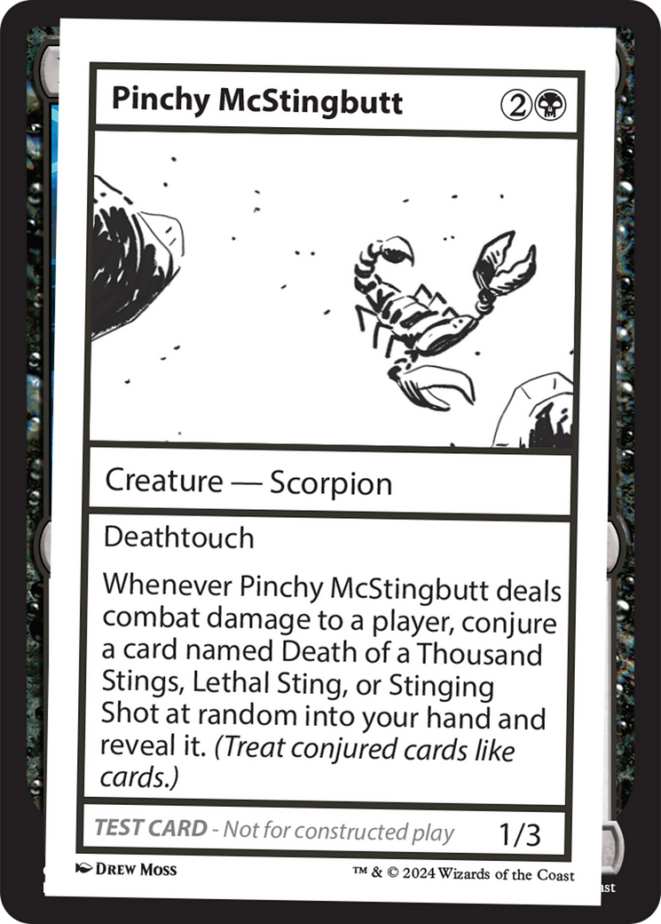Pinchy McStingbutt [Mystery Booster 2 Playtest Cards] | Grognard Games