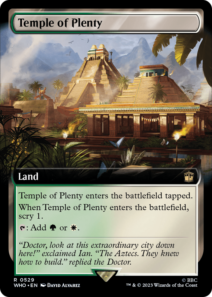 Temple of Plenty (Extended Art) [Doctor Who] | Grognard Games