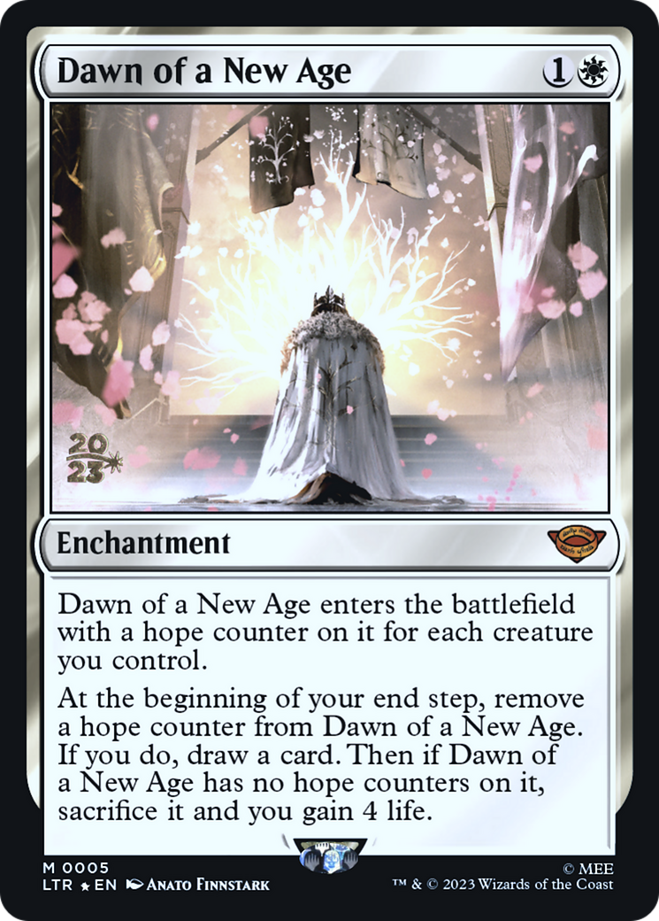 Dawn of a New Age [The Lord of the Rings: Tales of Middle-Earth Prerelease Promos] | Grognard Games