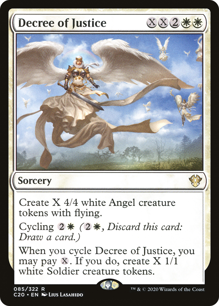 Decree of Justice [Commander 2020] | Grognard Games