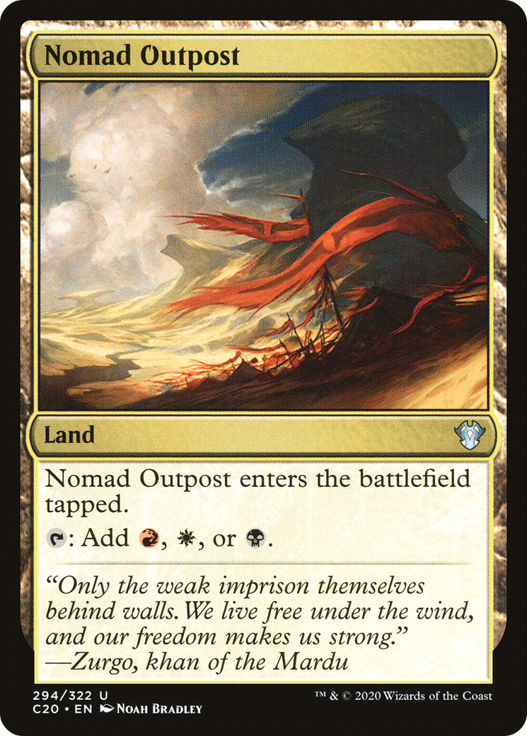 Nomad Outpost [Commander 2020] | Grognard Games