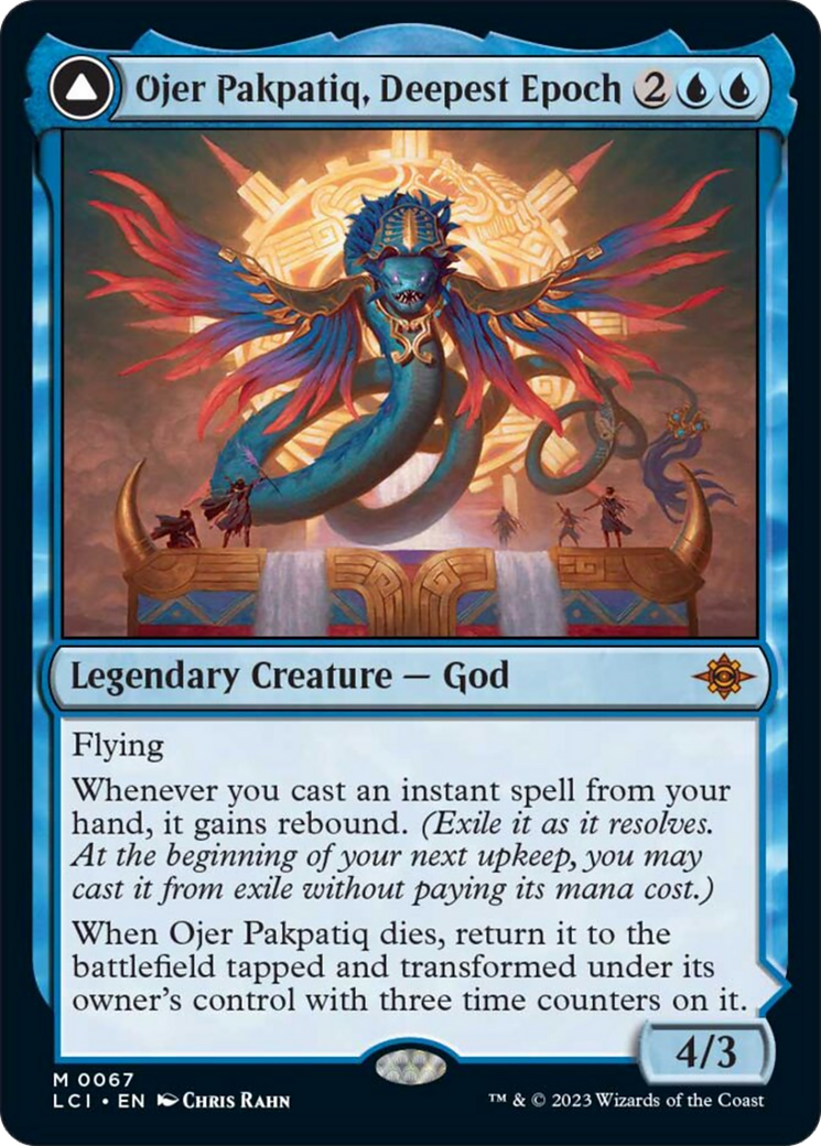 Ojer Pakpatiq, Deepest Epoch // Temple of Cyclical Time [The Lost Caverns of Ixalan] | Grognard Games