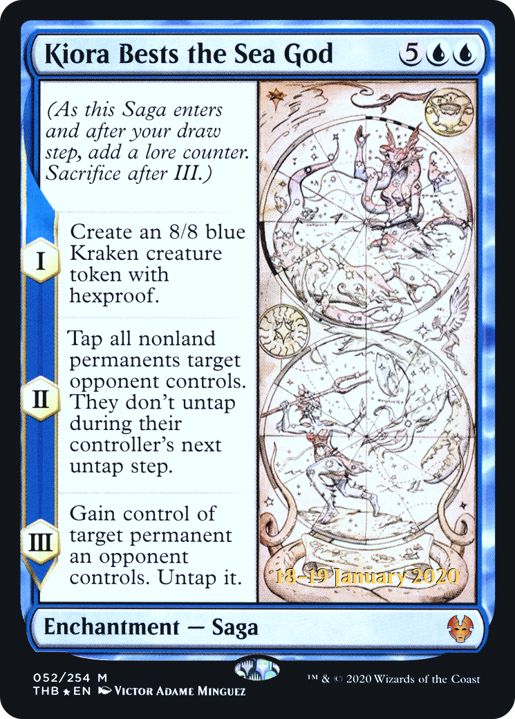 Kiora Bests the Sea God [Theros Beyond Death Prerelease Promos] | Grognard Games