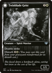 Twinblade Geist // Twinblade Invocation [Innistrad: Double Feature] | Grognard Games