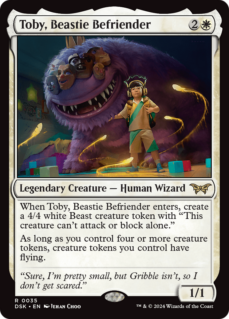 Toby, Beastie Befriender [Duskmourn: House of Horror] | Grognard Games