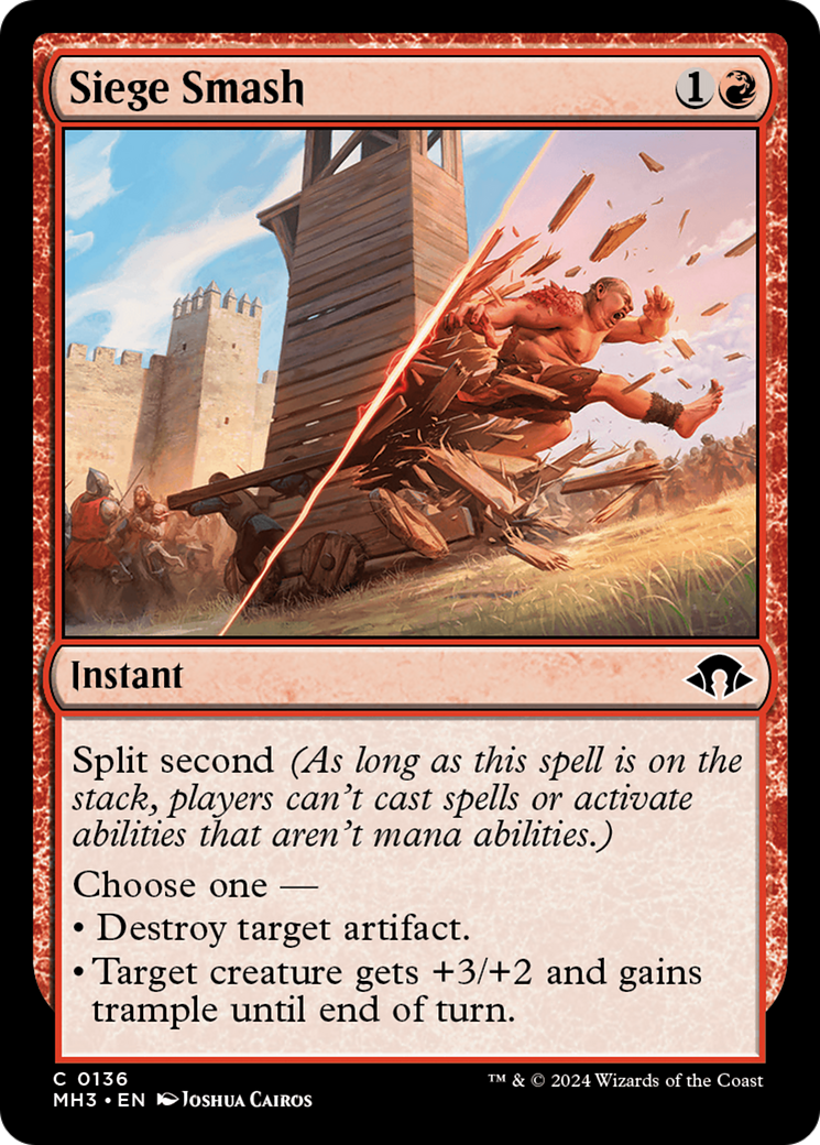 Siege Smash [Modern Horizons 3] | Grognard Games