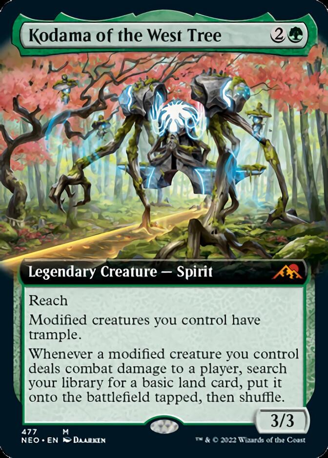 Kodama of the West Tree (Extended Art) [Kamigawa: Neon Dynasty] | Grognard Games