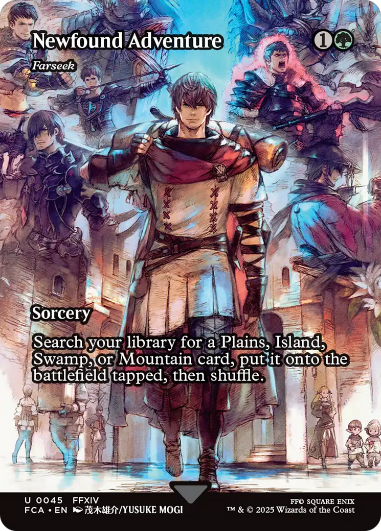 Farseek (FCA-045) - FINAL FANTASY: Through the Ages / Newfound Adventure (Borderless) Foil | Grognard Games