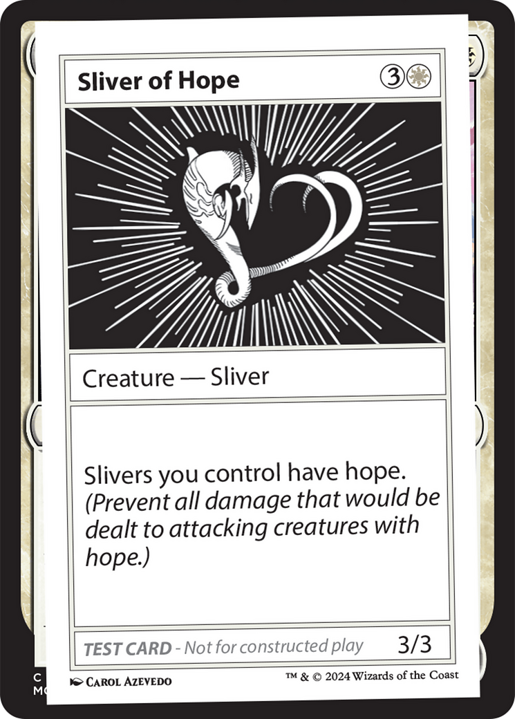 Sliver of Hope [Mystery Booster 2 Playtest Cards] | Grognard Games