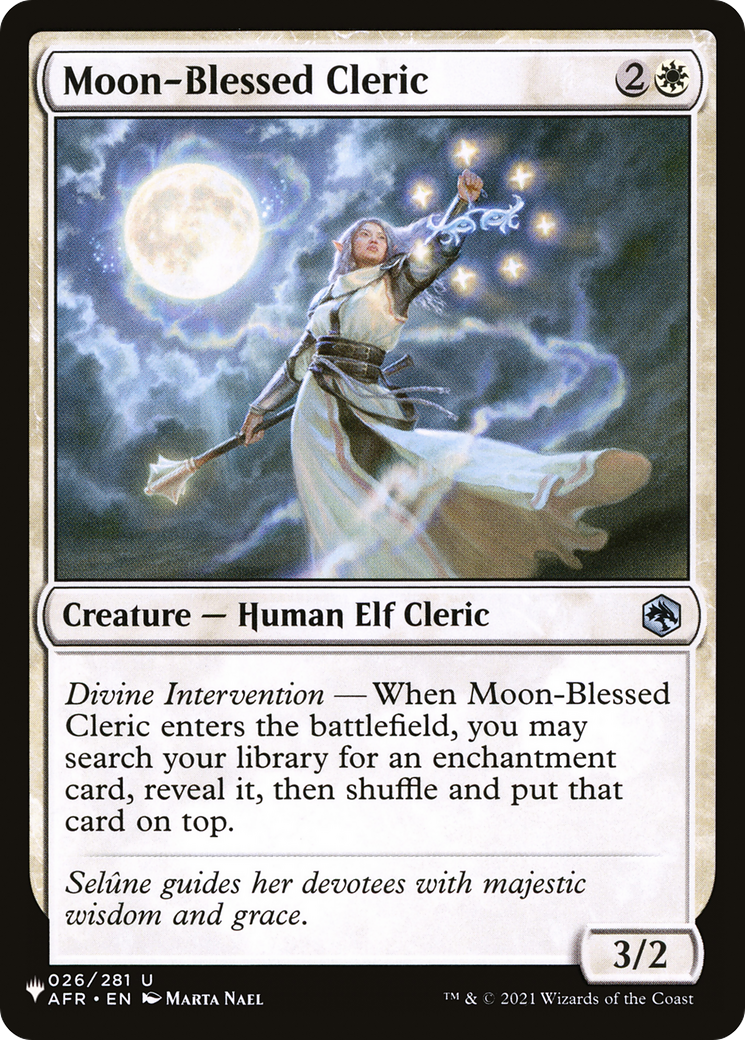 Moon-Blessed Cleric [The List] | Grognard Games