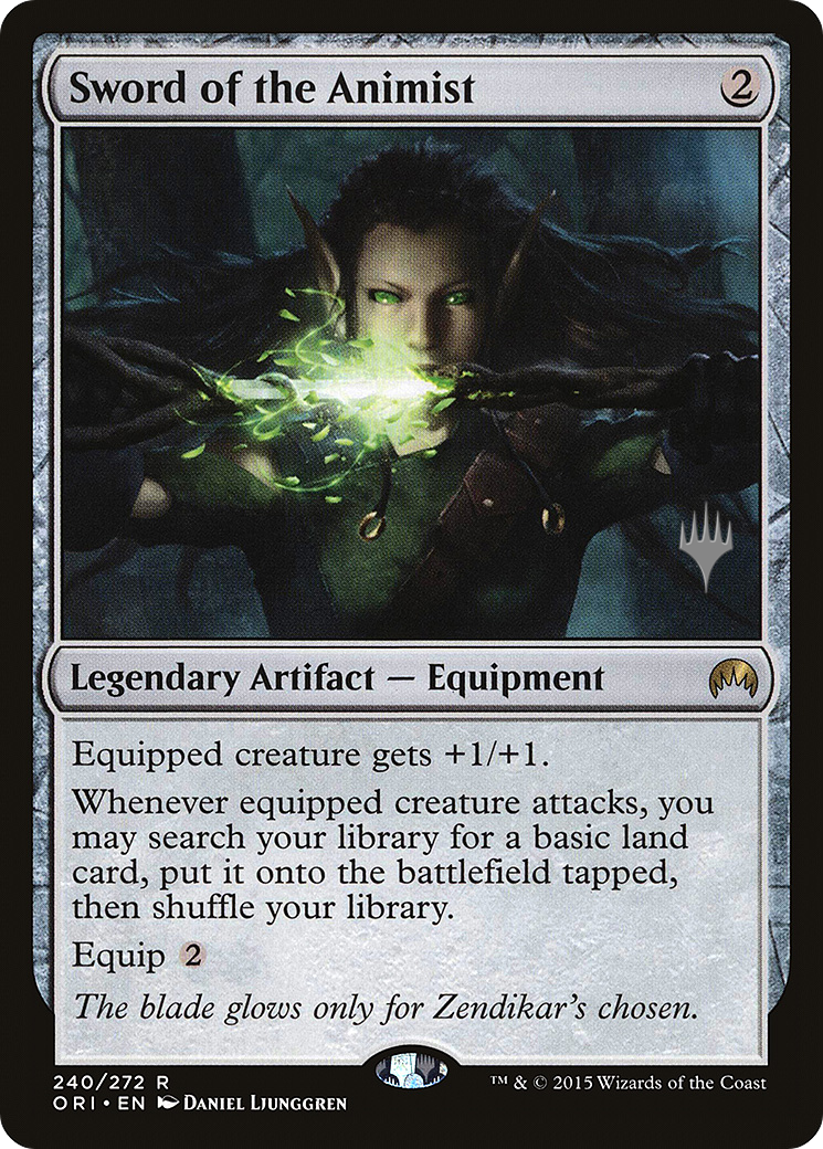Sword of the Animist [Magic Origins Promos] | Grognard Games