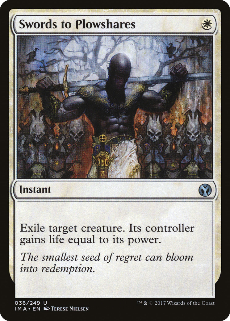 Swords to Plowshares [Iconic Masters] | Grognard Games