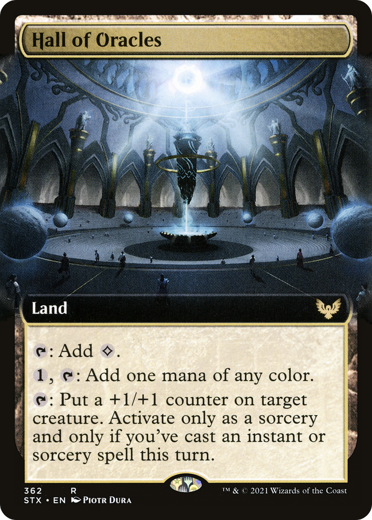 Hall of Oracles (Extended) [Strixhaven: School of Mages] | Grognard Games