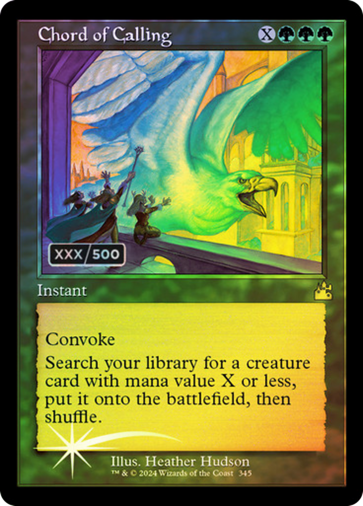 Chord of Calling (Retro) (Serialized) [Ravnica Remastered] | Grognard Games