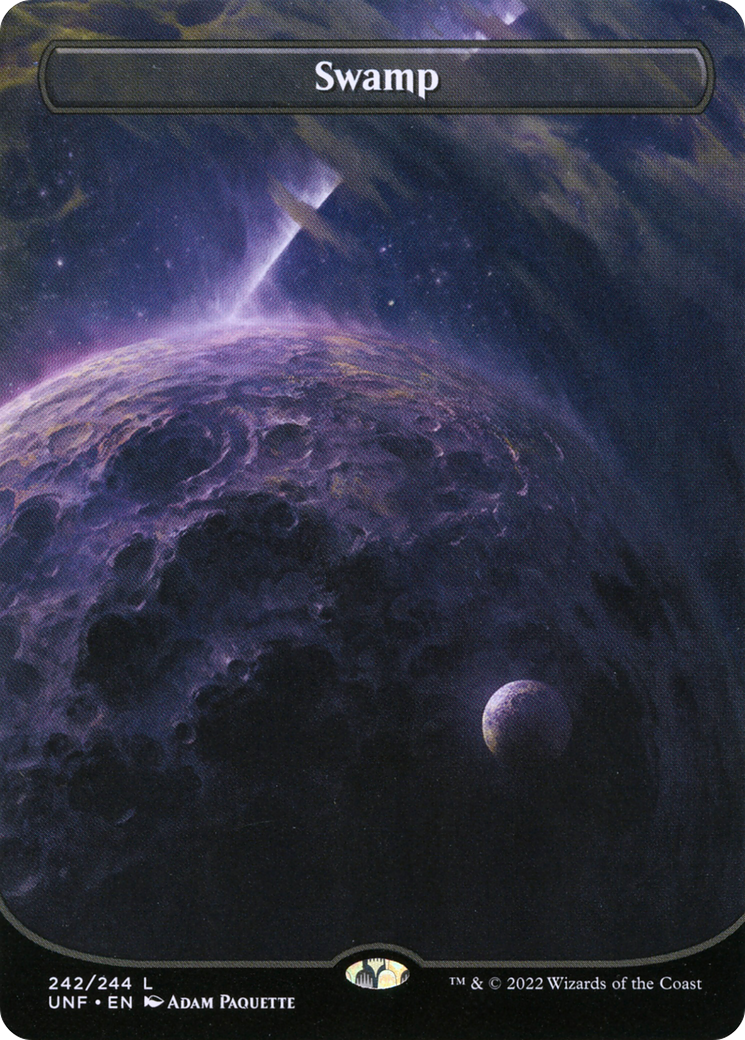 Swamp (242) (Orbital Space-ic Land) [Unfinity] | Grognard Games