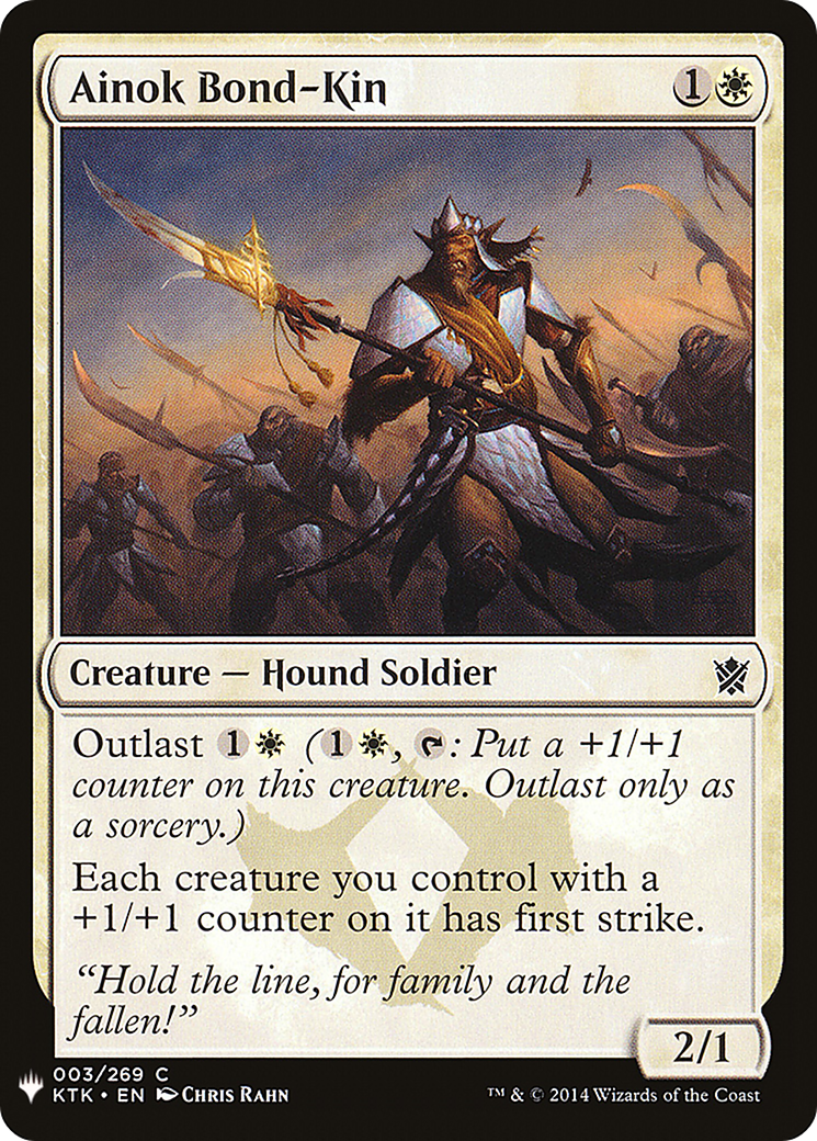 Ainok Bond-Kin [Mystery Booster] | Grognard Games