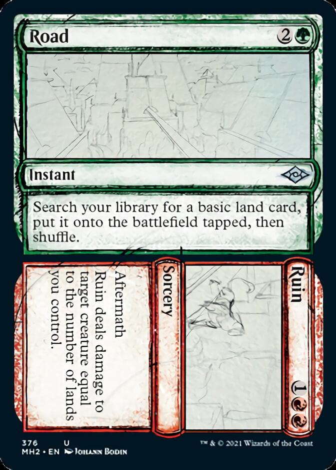 Road // Ruin (Sketch) [Modern Horizons 2] | Grognard Games