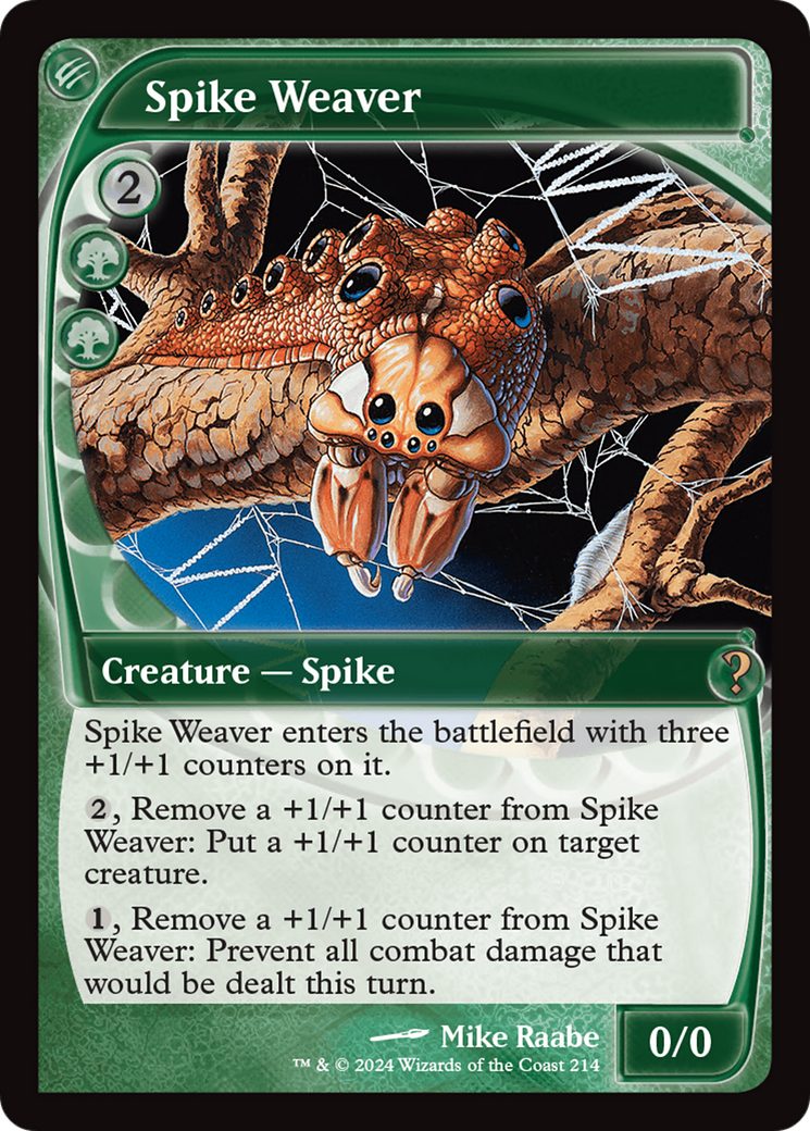 Spike Weaver (Future Sight) [Mystery Booster 2] | Grognard Games