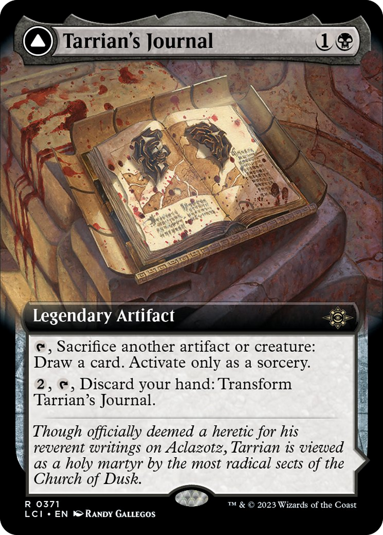 Tarrian's Journal // The Tomb of Aclazotz (Extended Art) [The Lost Caverns of Ixalan] | Grognard Games