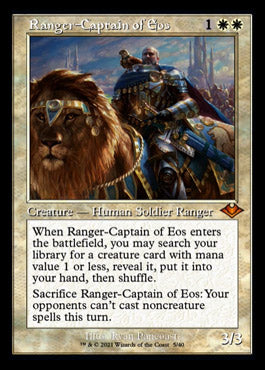 Ranger-Captain of Eos (Retro Foil Etched) [Modern Horizons] | Grognard Games