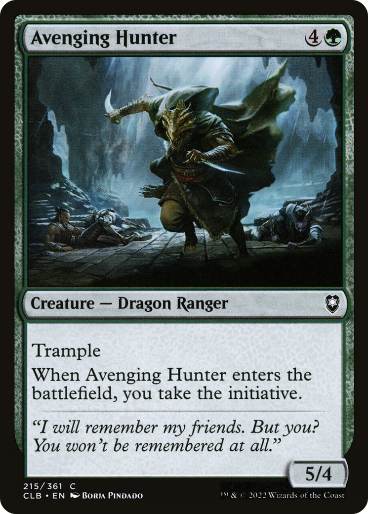 Avenging Hunter [Commander Legends: Battle for Baldur's Gate] | Grognard Games