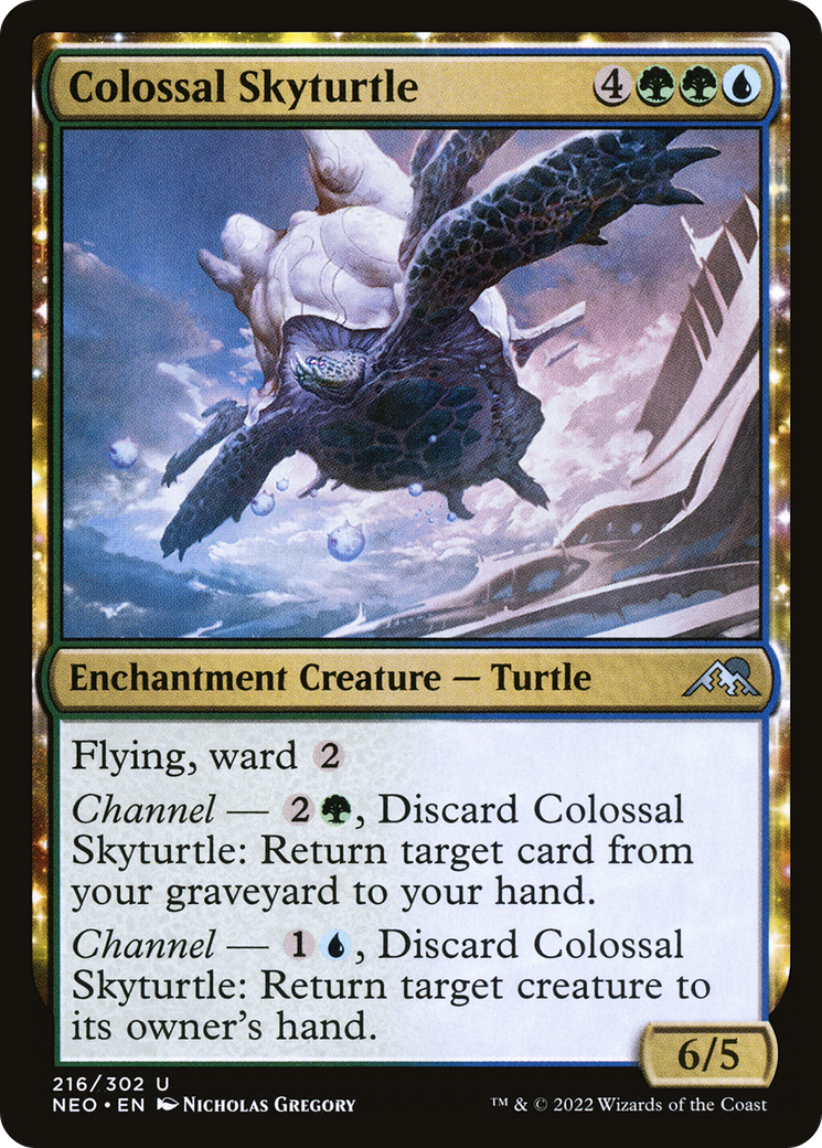 Colossal Skyturtle [Kamigawa: Neon Dynasty] | Grognard Games