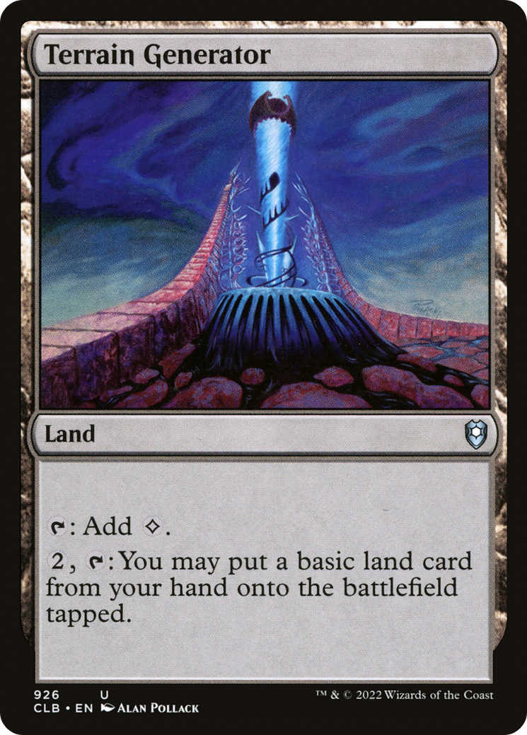 Terrain Generator [Commander Legends: Battle for Baldur's Gate] | Grognard Games